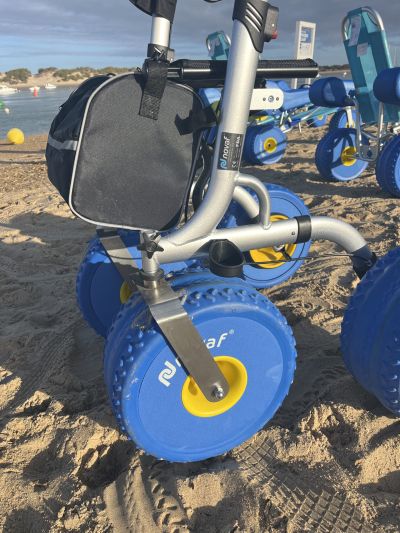 Ролатор за плаж и неравни терени BEACH XL