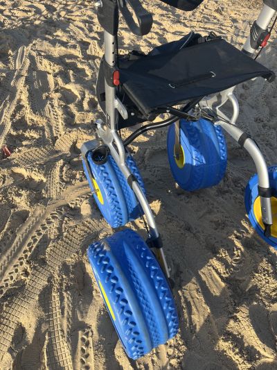 Ролатор за плаж и неравни терени BEACH XL