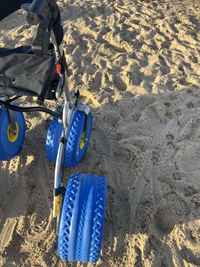 Ролатор за плаж и неравни терени BEACH XL